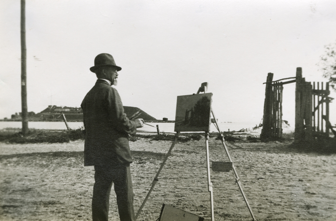 Christian Mølsted cirka 1925